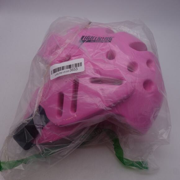 NEW ProForce Lightning Sparring Protective Head Guard Headgear PINK Child Size - Picture 3 of 6